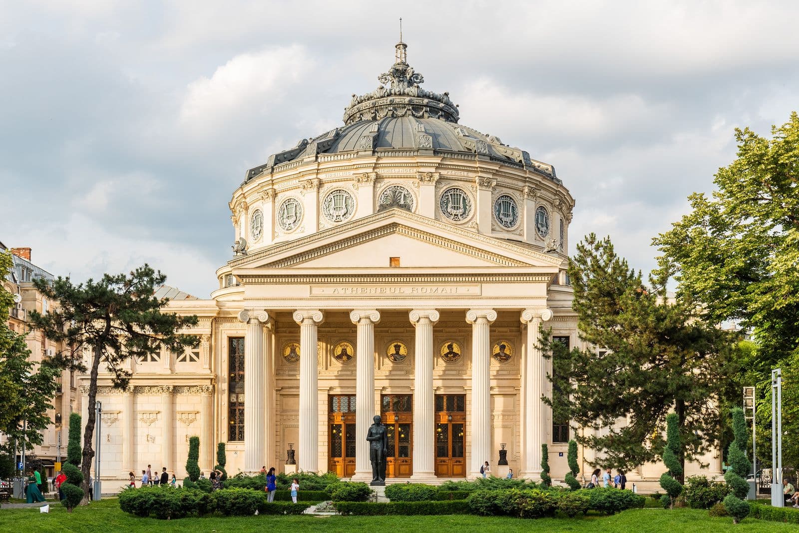 The Romanian Athenaeum in Bucharest